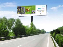 广昌高速擎天柱广告牌的特点和优势
