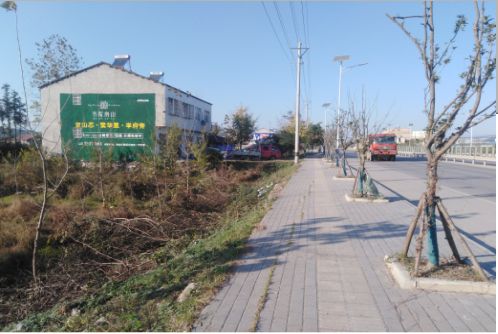 广昌书山南院墙体广告
