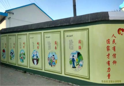 广昌文化墙施工攻略