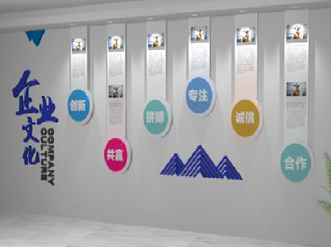 广昌企业文化墙需要传递什么办公文化？